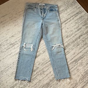 Zara Distressed Denim